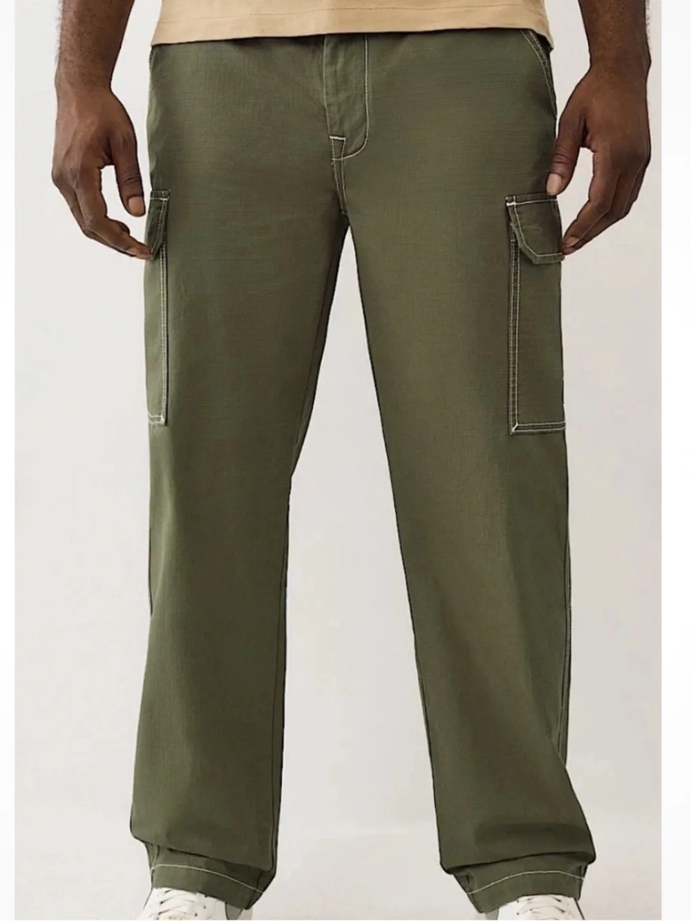 True Religion Men Size 38 Casual Baggy Kalamata Cargo SN Pant HS Outline NWT